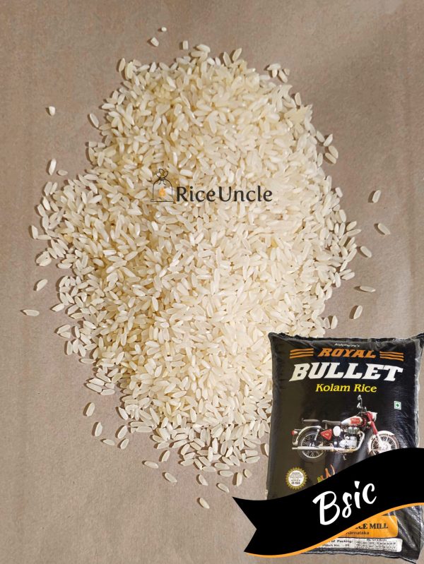 Aishwarya's RNR Royal Bullet Kolam Rice 26KG Bag/Loose - Image 4