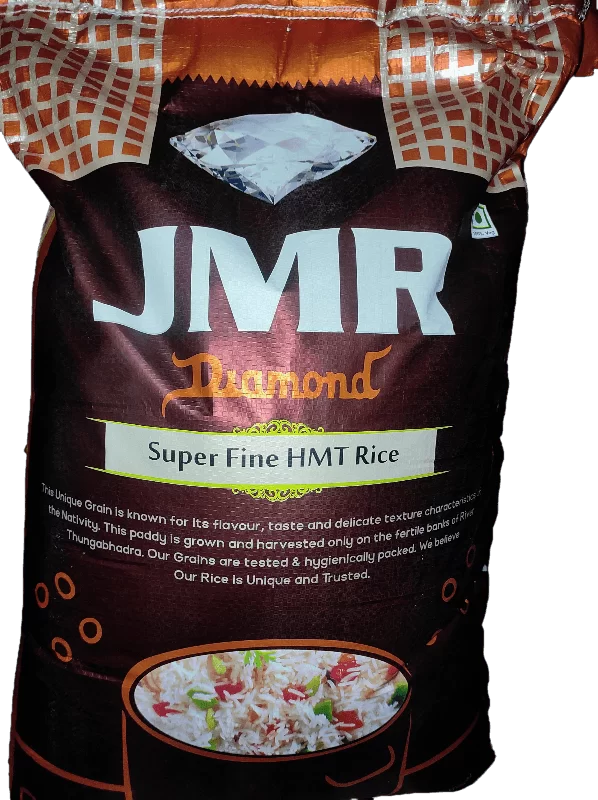 JMR Diamond Super Fine HMT JMR Rice 26KG Bag or loose