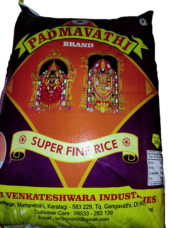 Padmavathi’s Sona Boiled Rice 26KG Bag