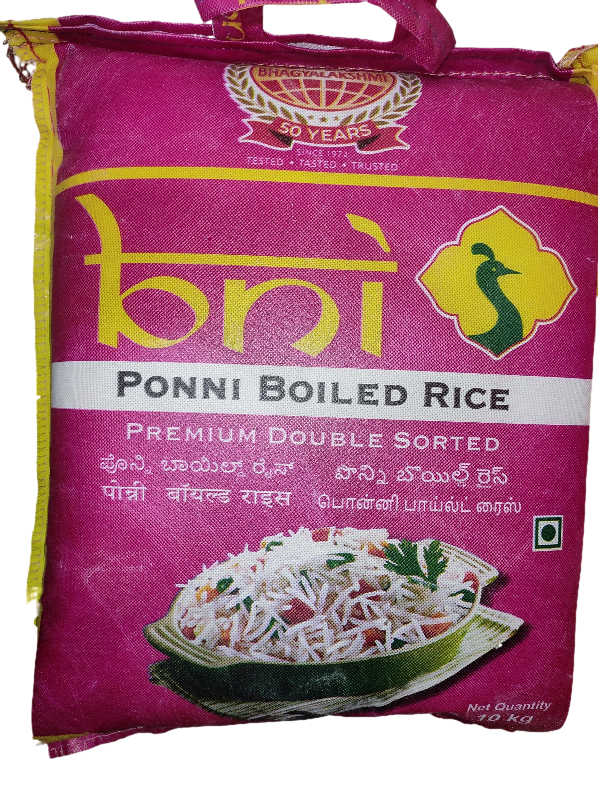 Bni Ponni Boiled Rice 26KG Bag/10KG Bag/Loose