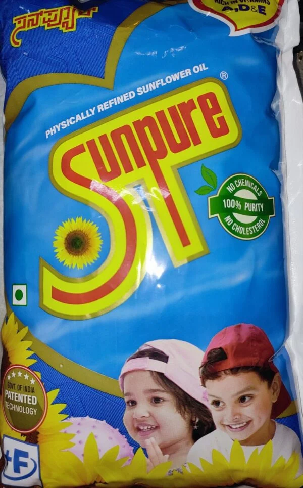 Sunpure Refined SunFlower oil