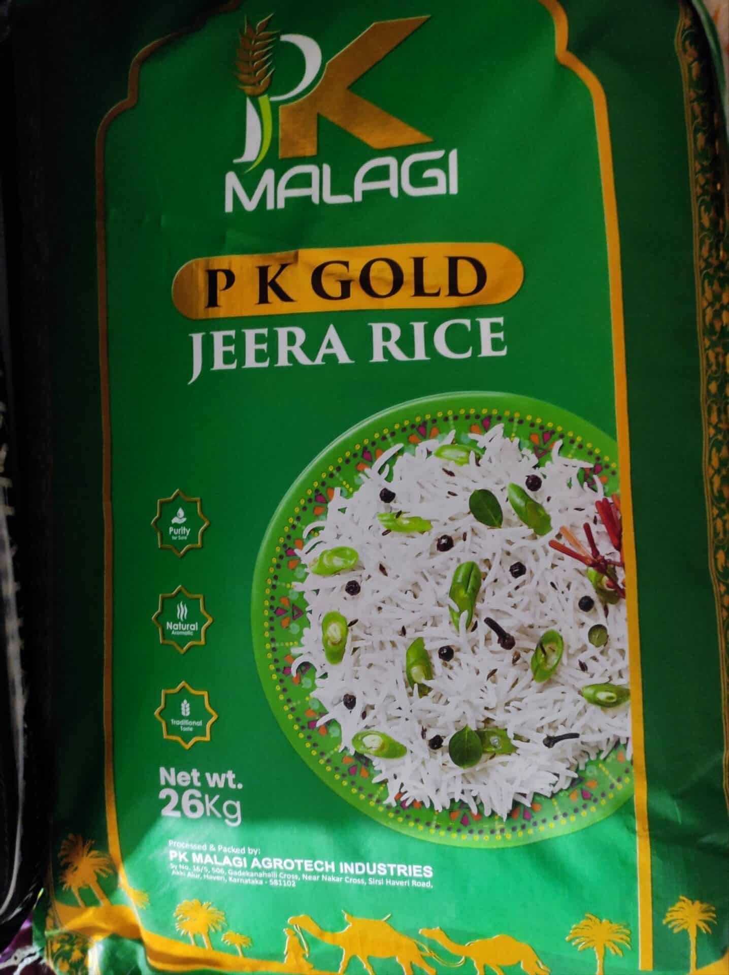 PK Gold Kolam Rice 26Kg Bag/Loose